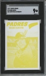 1977 Topps #78 Bob Davis 9 card progressive proof.